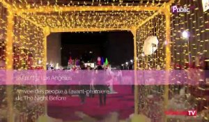 Exclu vidéo : Seth Rogen fête déjà Noël à l’avant-première de son dernier film !
