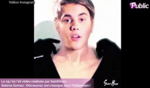 Selena Gomez : Découvrez son masque pour Halloween !