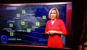 Malaise à la météo de BBC