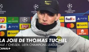 La joie de Thomas Tuchel après Lille / Chelsea - UEFA Champions League