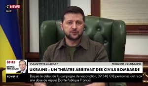 Guerre en Ukraine - L'Ukraine accuse la Russie d'avoir bombardé un théâtre dans lequel "plus d'un millier" de civils s'étaient réfugiés, mais la Russie parle de "mensonges"