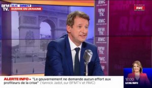 Guerre en Ukraine: Yannick Jadot propose qu'il y ait "un acheteur unique européen" pour le gaz et le pétrole