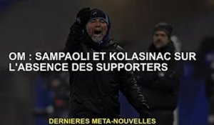 OM : Sampaoli et Kolasinac sur le manque de supporters