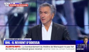 Bernard-Henri Lévy de retour d'Odessa: "J'ai vu une ville dans un état de tristesse, de désolation et d'héroïsme incroyable"