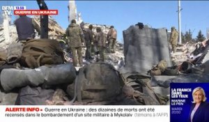 Guerre en Ukraine: un site militaire dévasté à Mykolaïv et de nombreuses victimes