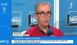 Bernard Rouy, invité de France Bleu Vaucluse