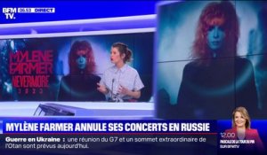 Mylène Farmer annule ses concerts en Russie, comme de nombreux artistes
