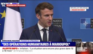 Emmanuel Macron: "L'Otan vient d'avoir un électrochoc"