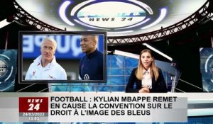 Football : Kylian Mbappé remet en cause le pacte sur les droits à l'image des Bleus