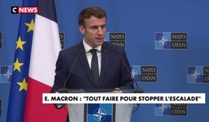 Les annonces d'Emmanuel Macron après le sommet de l'OTAN
