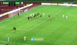 Le BUUUT de Slimani face au Cameroun à Douala (1-0) !!!