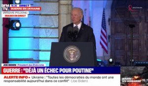 Joe Biden: "Sachez, le peuple russe, que vous n'êtes pas notre ennemi"