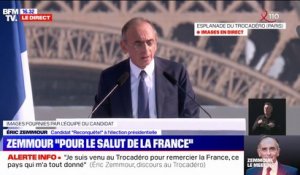 Éric Zemmour: "J'ai passé ma vie à dire la vérité et à en payer le prix"