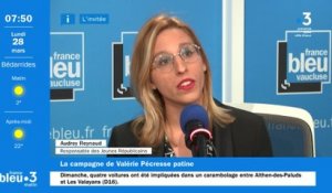 Audrey Reynaud, responsable des Jeunes Républicains de Vaucluse