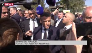 Emmanuel Macron tacle Éric Zemmour
