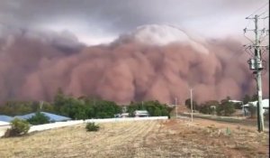 Tempête de sable géante dans le Sud de l'Australie