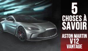 V12 Vantage, 5 choses à savoir sur la GT d’Aston Martin