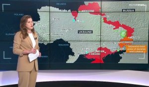 La situation sur le terrain en Ukraine : consultez notre carte