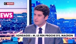 Gabriel Attal : «On va continuer […] à convaincre les Français qu’Emmanuel Macron a le meilleur projet»