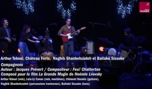 Arthur Teboul / Naghib Shanbehzadeh / Ballaké Sissoko / Château Forte : Compagnons