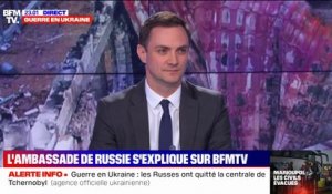 "Le peuple ukrainien s'enfuit à cause de vous": l'échange entre les journalistes de BFMTV et le porte-parole de l’ambassade de Russie en France