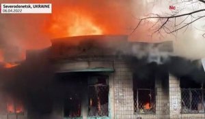 Guerre en Ukraine : les habitants de Severodonetsk vivent au rythme des bombardements russes