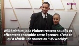 VERSION FEMINAPEOPLE « C'est juste une autre bataille pour eux » : Will Smith et Jada Pinkett restent soudés après l'épisode des Oscars