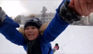 Le manège parfait pour les enfants en hiver