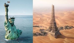 Cet artiste dévoile des images choc de ce qu'il restera du monde après le réchauffement climatique