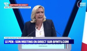 Marine Le Pen: "Nous allons rendre les Français premiers actionnaires de la maison France"