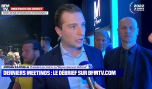 Jordan Bardella: "Marine Le Pen n'est pas fatiguée, elle est prise par cette campagne"