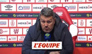 Garcia : « Je ne peux pas être plus fier de mes joueurs ! » - Foot - L1 - Reims