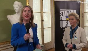 "L'horrible guerre de Poutine" : entretien exclusif d'Ursula von der Leyen de retour d'Ukraine