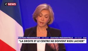Valérie Pécresse   «Je voterai en conscience Emmanuel Macron pour empêcher l'arrivée au pouvoir de Marine Le Pen et le chaos qui en résulterait»