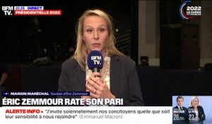 Présidentielle: Marion Maréchal appelle à voter pour Marine Le Pen au second tour