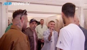 Monte-Carlo - Djokovic rencontre Neymar et Verratti