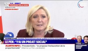 Un référendum sur le rétablissement de la peine de mort? "Pas de débat interdit en démocratie", répond Le Pen