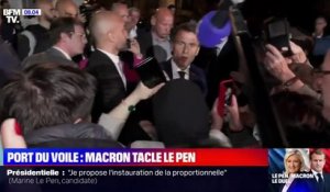 Regardez Emmanuel Macron face à une femme voilée: "Vous êtes féministe et vous portez le voile. C'est la meilleure des réponses aux bêtises que j'entends" - VIDEO