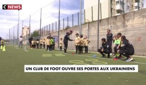Un club de foot pour intégrer les réfugiés ukrainiens à Marseille