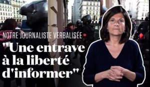 Verbalisée pendant une interview avec des "gilets jaunes", notre journaliste raconte