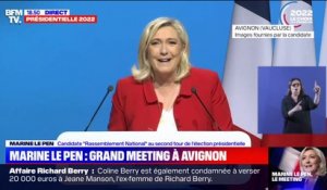 Marine Le Pen: "Nous voilà presque arrivés au bout du chemin"