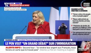 Marine Le Pen: "Les femmes ne doivent plus être des proies, elles doivent être libres et respectées"