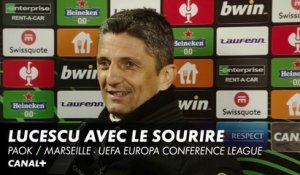 Răzvan Lucescu nouveau supporteur de Marseille - PAOK / OM - UEFA Europa Conference League