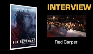 The Revenant : sur le tapis rouge avec Leonardo DiCaprio et Alejandro González Iñárritu