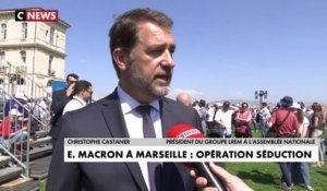 Christophe Castaner: «Emmanuel Macron multiplie depuis le début de la campagne, malgré les empêchements lié à sa fonction présidentielle et à la guerre en Ukraine, les occasions de venir au plus près du terrain»
