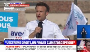 Meeting d'Emmanuel Macron à Marseille: "Le 24 avril, nous gagnerons et ce sera à nous de faire autrement, encore"