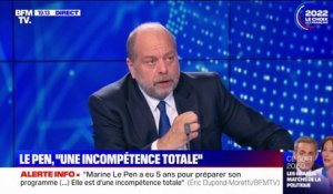 Quinquennat d'Emmanuel Macron: Éric Dupond-Moretti reconnaît que "les violences intrafamiliales ont augmenté" mais salue la libération de la parole des femmes