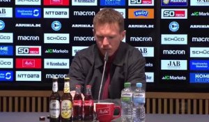 30e j. - Nagelsmann pas satisfait par le contenu du match contre Bielefeld