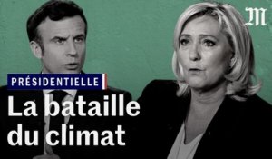 Présidentielle : Emmanuel Macron et Marine Le Pen bataillent sur le climat