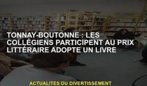 Tonnay-Boutonne : Des collégiens participent au prix littéraire « Adoptez un livre »